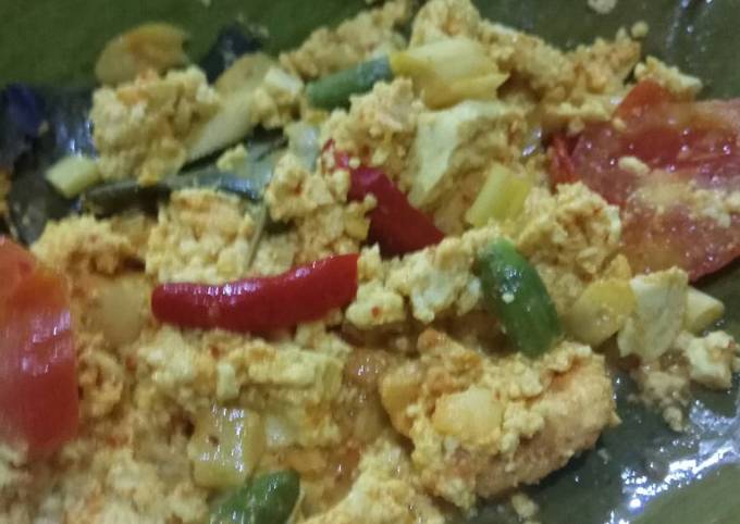 Resep Pepes Ayam Tahu Anti Gagal