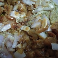 A picture of Samosa Chat.