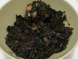 Pumpkin and Water leaf vegetable soup