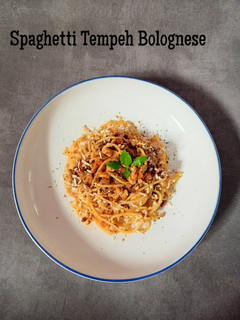 Foto resep Spaghetti Tempeh Bolognese