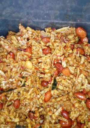 Foto resep Tempe kering manis pedas