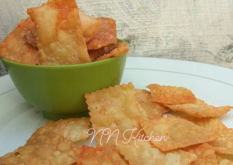 Keripik Pangsit (Simpel No Ribet)
