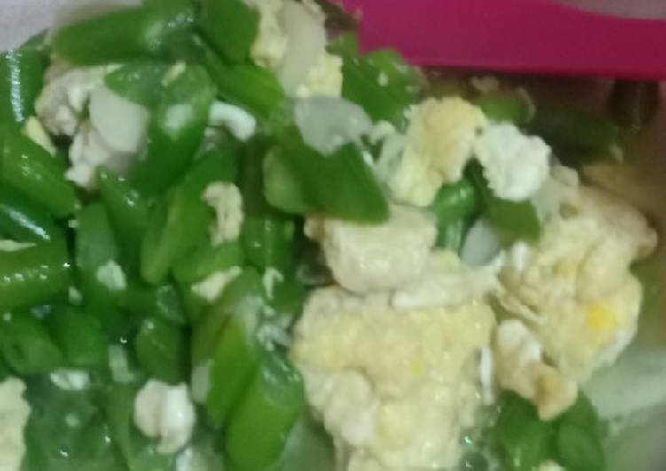 Tumis buncis telor