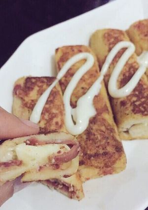 Foto resep Roti Gulung Isi Smoked Beef