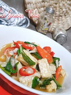 Foto resep Tumis Sawi Jamur Tahu
