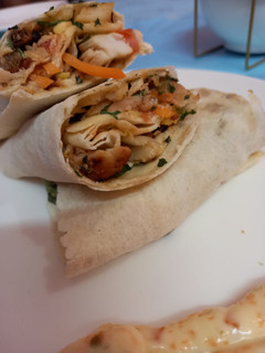 A picture of Shawarma Wraps.
