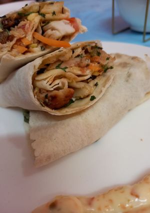 A picture of Shawarma Wraps.
