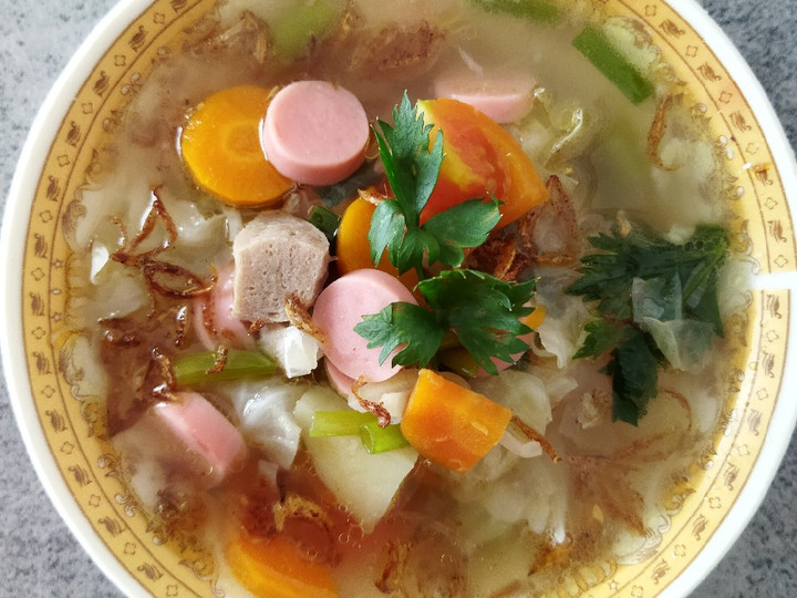 Resep: Sayur Sop Sederhana Dan Enak