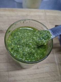 Una foto de Pesto de Perejil y pistacho