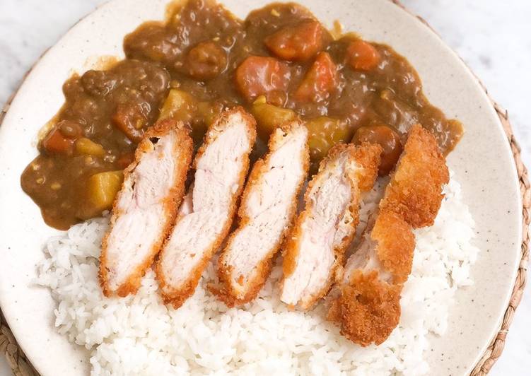 Cara Gampang Membuat Chicken Katsu Curry Rice Anti Gagal