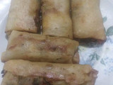 Rollito primavera para alérgico a la soya