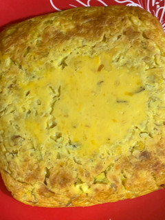 Una foto de Torta de plátano y coco