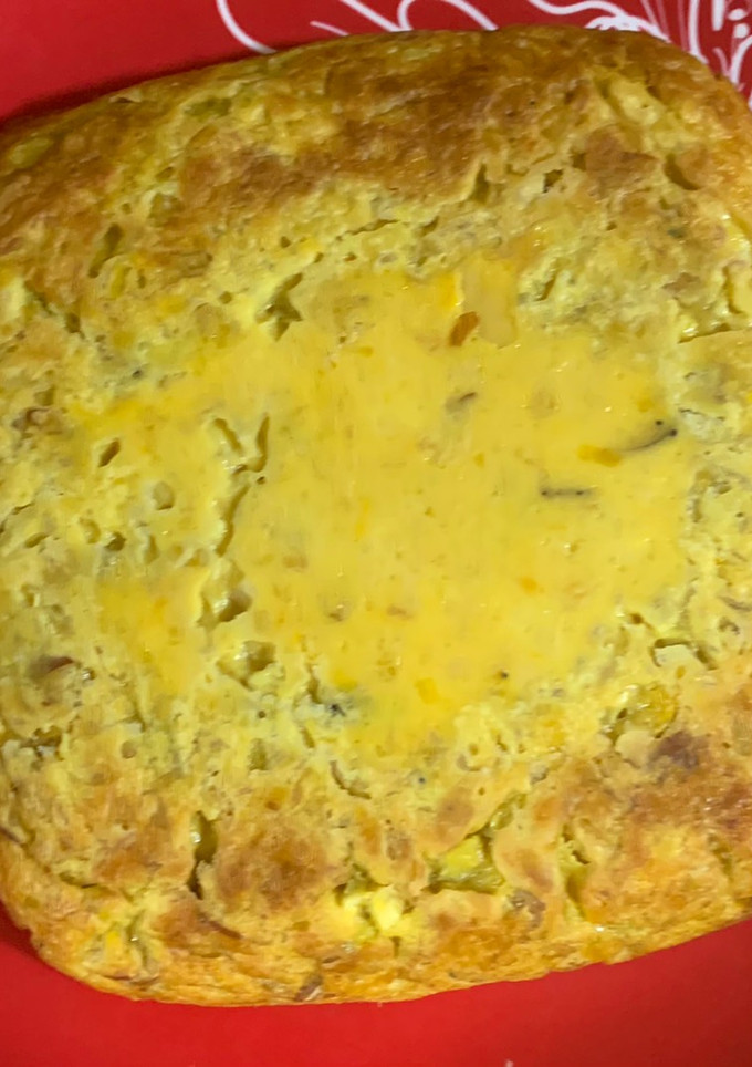 Una foto de Torta de plátano y coco