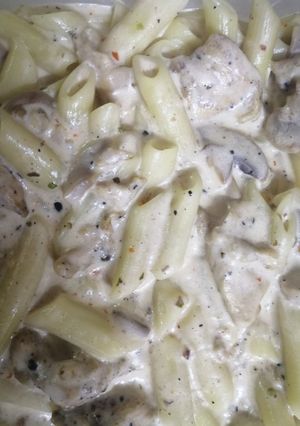A picture of Ch AlFrido pasta.