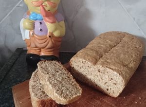 Una foto de Pan integral básico (tu primer pan) 🥖💪