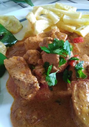 Una foto de Pechugas al estilo Tikka Masala!!