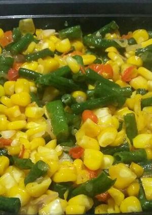 Foto resep Tumis Kacang Panjang Jagung Pedas