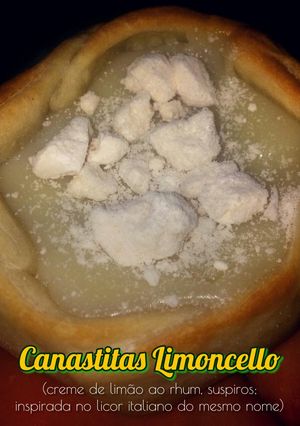 Una foto de Canastitas Limoncello