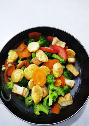 Foto resep Sayur tumis tofu brokoli