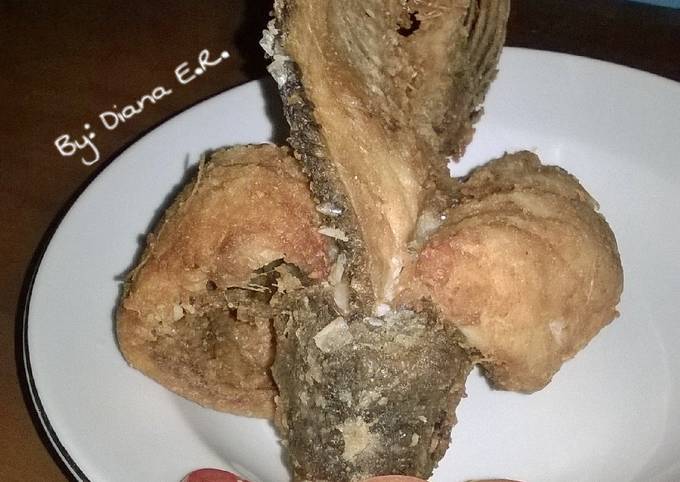 Cara Bikin Gurame goreng terbang crispy Wajib Dicoba