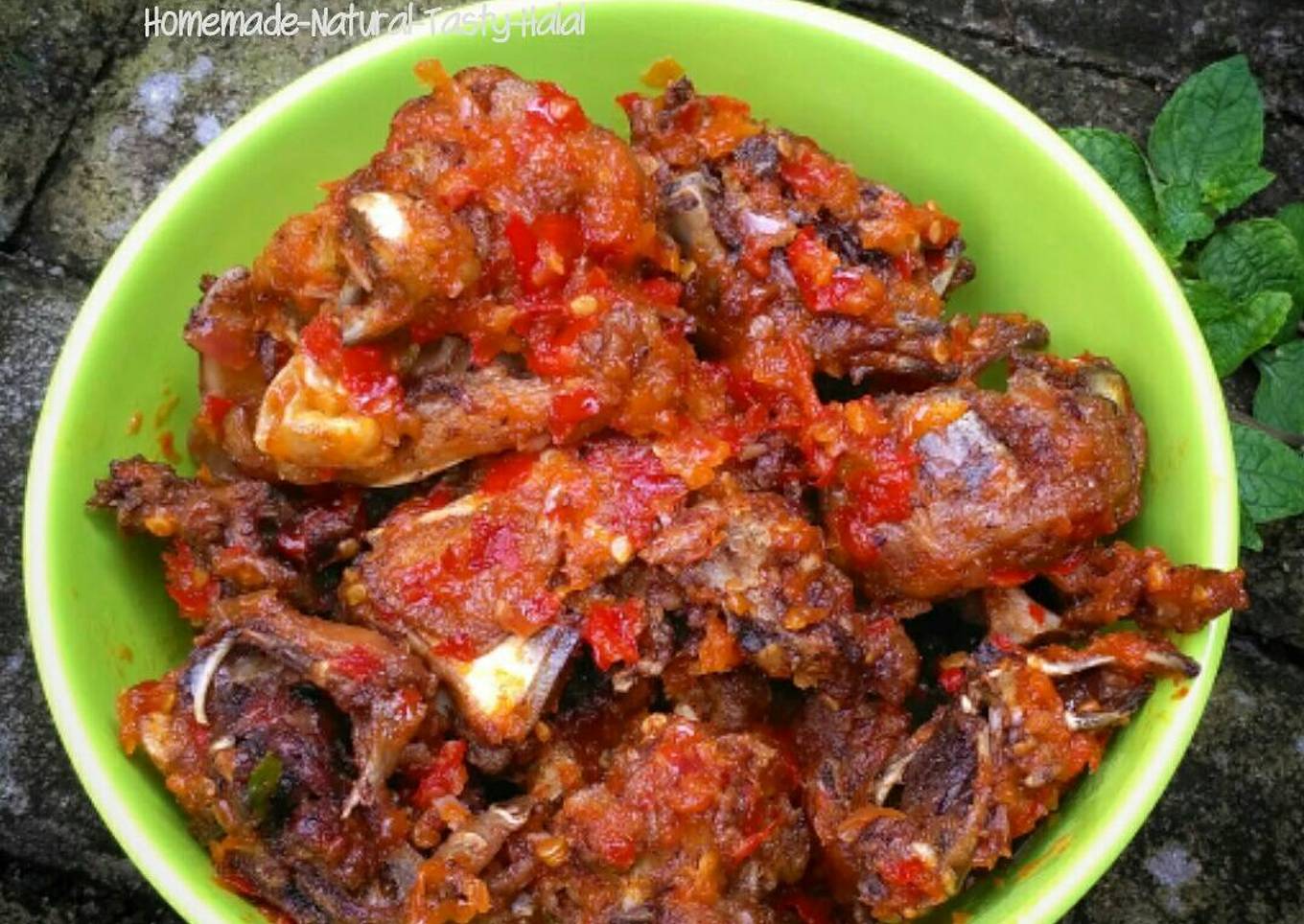 Balado Ayam Pedas