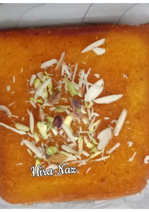A picture of Simple Shahi Tukray.
