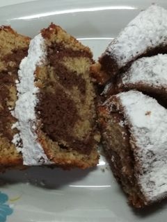 Φωτογραφία της συνταγής Κέικ σοκολάτα🍫- μπανάνα 🍌 με μυστικά!!