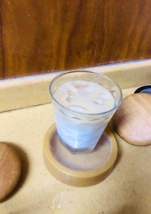 صورة لوصفة قهوه بارده صحية ☕️☕️