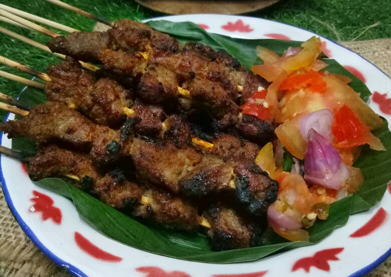 Sate sapi aka sate maranggi