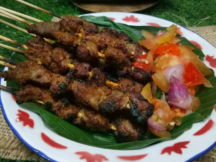 Bagaimana Menyiapkan Sate sapi aka sate maranggi Anti Gagal