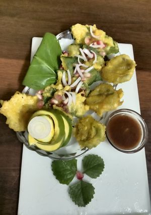 A picture of પાલક અજમા ચાટ(palak Ajama chat recipe in gujarati).