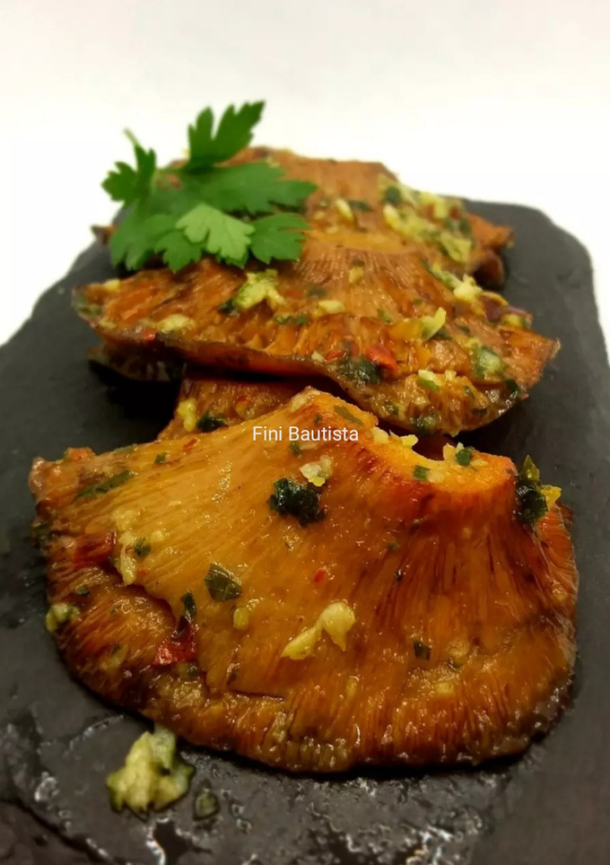 Una foto de Níscalos al horno