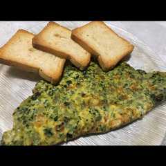 A picture of ¡Omelette de espinaca!😋.