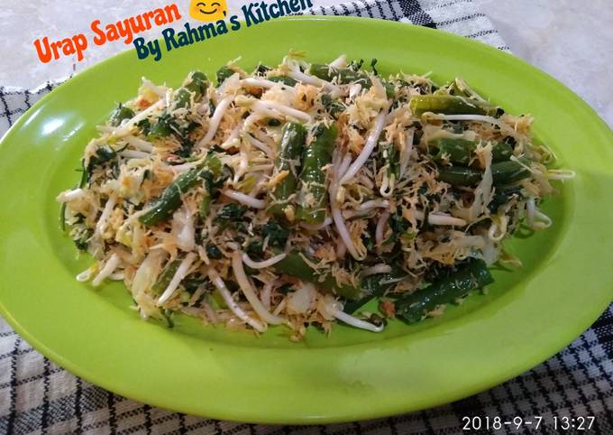 Ternyata begini loh! Bagaimana cara buat Urap Sayuran yang menggugah selera