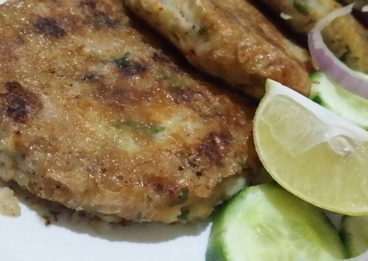 Easiest Way to Prepare Perfect Potato chicken kabab