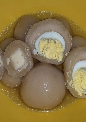 Foto resep Bakso aci isi telur puyuh dan keju