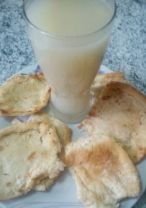 Una foto de Quaker con nutrientes de manzana y alcachofas