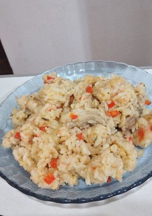 Una foto de Pollo salteado