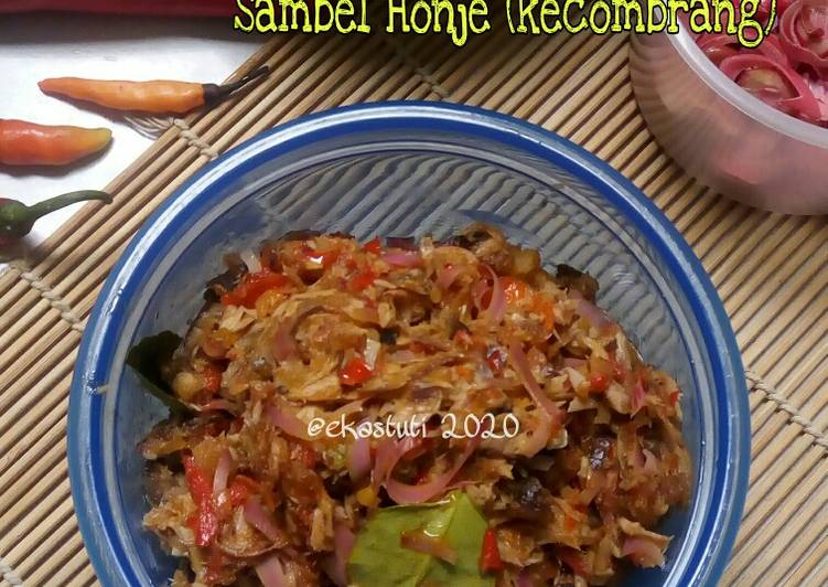 Resep Tongkol Cue Suwir Sambal Honje (Kecombrang) Anti Gagal