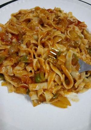 A picture of Homemade Noodles.