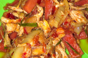 Anti Ribet, Membuat Ayam Suwir dan Sosis Pedas manis Enak Terbaru