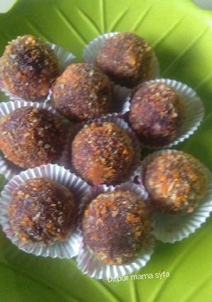 Foto resep Bola ubi ungu lumer
