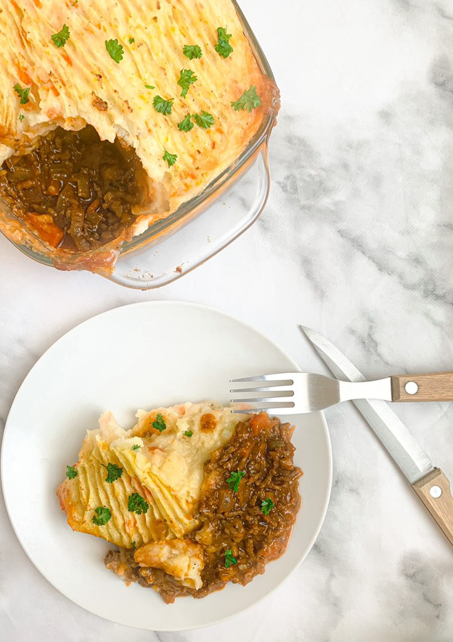 A picture of Cottage pie.