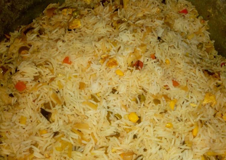 Recipe of Homemade Egg Fried Rice