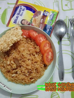 Foto resep #198. Nasi Goreng Baso Mentega
