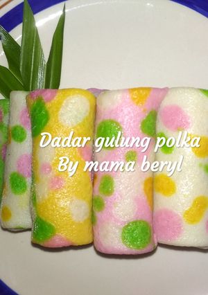 Foto resep Dadar gulung polkadot
