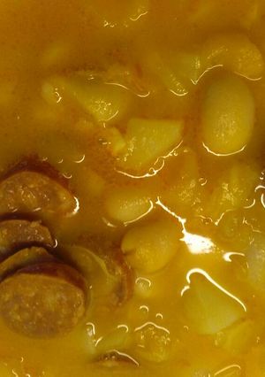 Foto principal de Habichuelas con chorizo y verduras