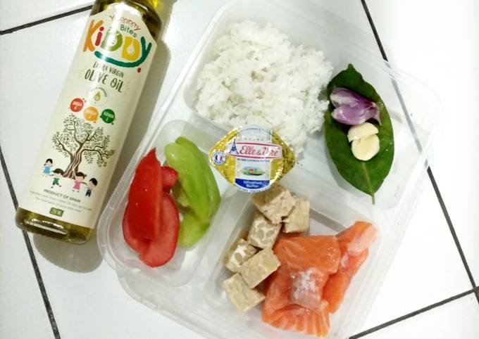 MPASI 6 bulan with Salmon