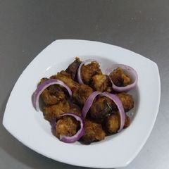 Crunchy, Spicy Fish chunks A picture of Crunchy, Spicy Fish chunks.
