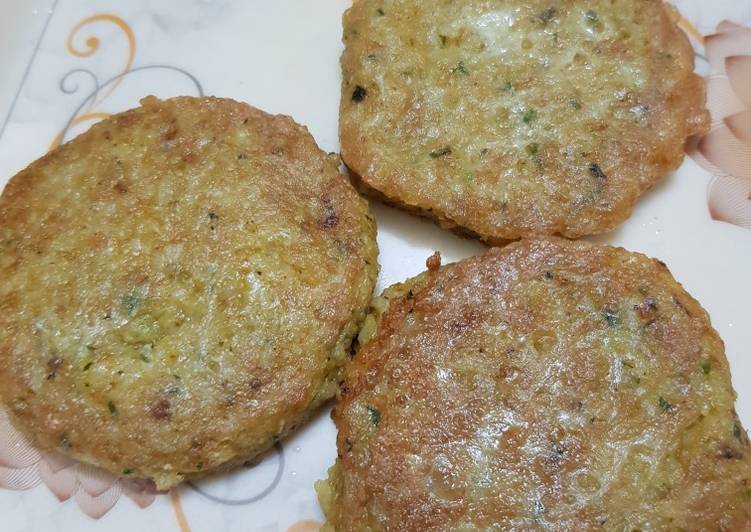 Recipe of Perfect Leftover boiled rice cutlets